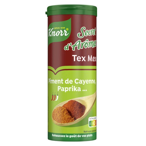 Knorr Secret d'Arômes Assaisonnement Tex Mex 90g