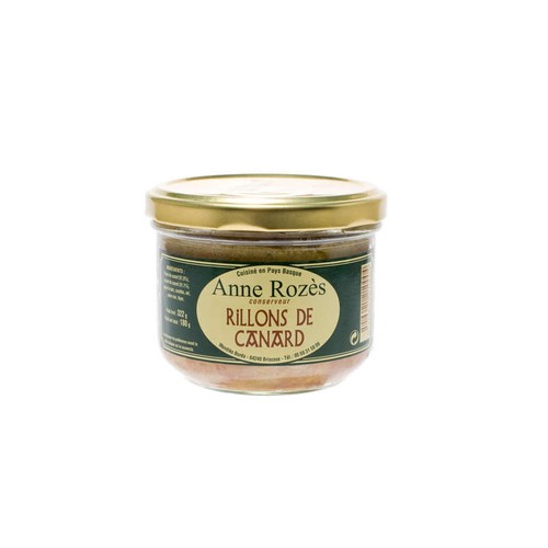 Anne Rozès rillons de canard 180g