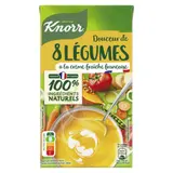 Knorr Soupe Douceur de 8 à la crème fraiche française Légumes 1L