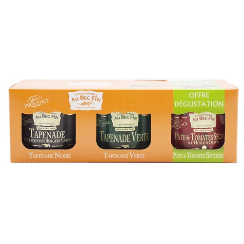 Conserverie au Bec Fin Coffret DegustProvence 400g