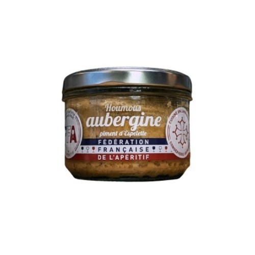Fédération Française de l'apéritif Houmous Aubergine Piment D'Espelette 200g