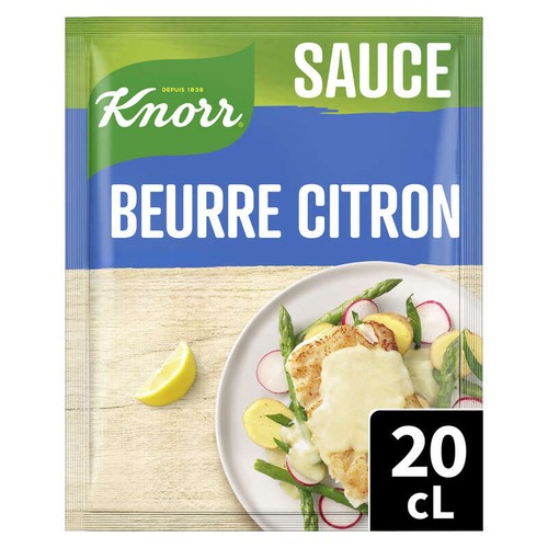 Knorr Sauce Déshydratée Beurre Citron 42g