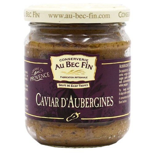 Conserverie au Bec Fin Caviar d'Aubergines 180g