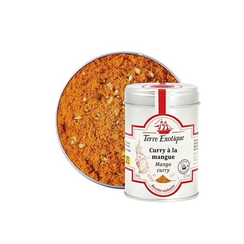 Terre Exotique Curry à la mangue 60g