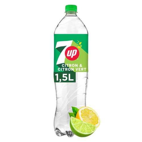 7UP Soda au Citron & Citron Vert 1,5L