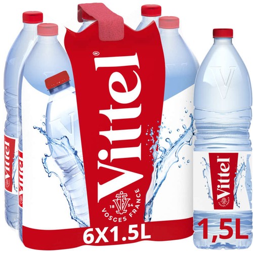 Vittel Eau Minérale Naturelle Des Vosges 6x1,5L
