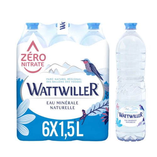 Wattwiller Eau Minérale Naturelle 6x1,5L