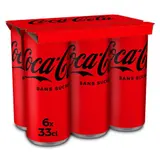 Coca-Cola Sans Sucres 6x33cl