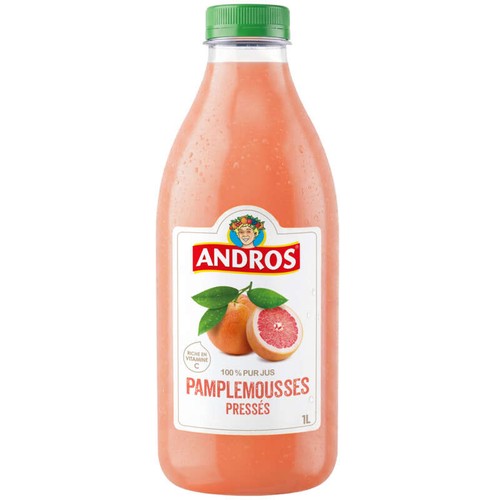 Andros Jus De Pamplemousse 1L