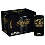 Coca-Cola Sans sucres et sans caféine Slim Mini Frigo 6x20cl