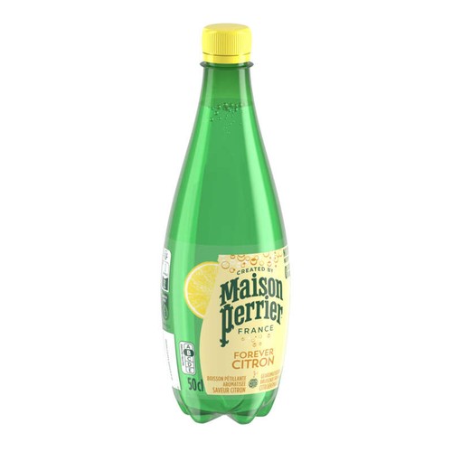 Perrier Eau Gazeuse Aromatisée Citron 50cl