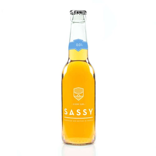 Sassy Cidre sans alcool 33cl