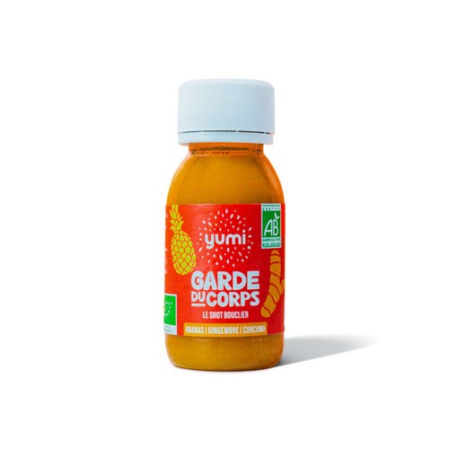 Yumi Shot Garde Du Corps Bio Ananas, Gingembre Et Curcuma 60ml