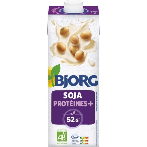 Bjorg Boisson soja protéines Bio 1L