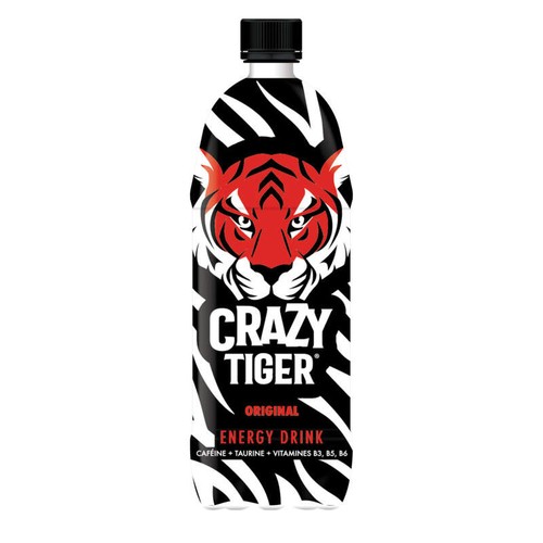 Crazy Tiger Boisson Énergisante 1L