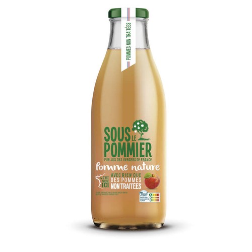 Sous Le Pommier Pur Jus De Pomme 1L