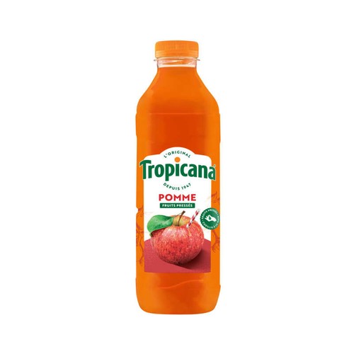Tropicana Pur Jus De Pomme Pressée La Bouteille De 1L