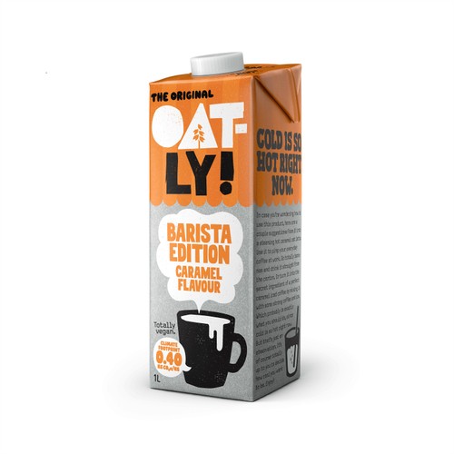 Oatly Barista Goût Caramel 1L