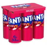 Fanta Mangue Fruit du Dragon sleek boite 6X33cl