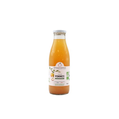 Les côteaux Nantais Jus de pommes Bio 75cl