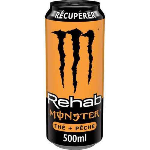 Monster Boisson Rehab Thé Pêche 50cl