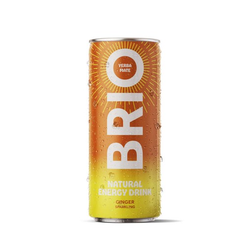 Brio Maté Boisson Energisante Gingembre 25cl