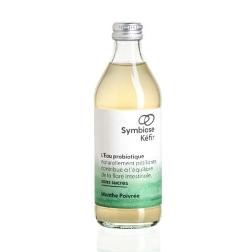 Symbiose Eau Probiotique Menthe Poivrée Bio 33cl