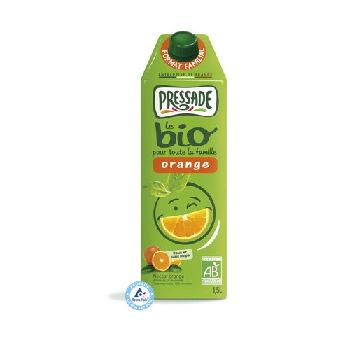 Pressade Nectar orange Bio 1.5L