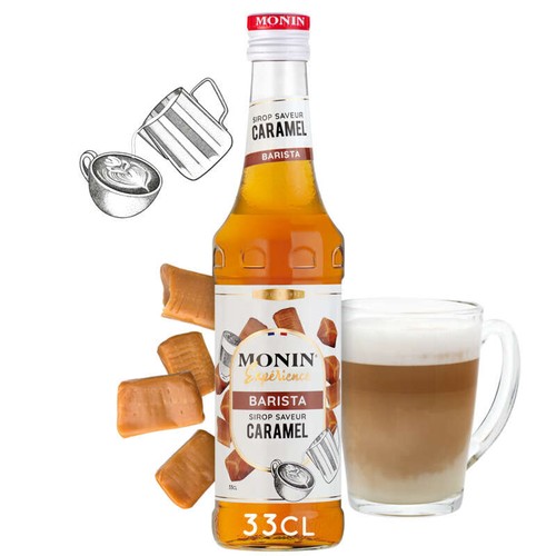 Monin Sirop Gourmet Caramel 33cl