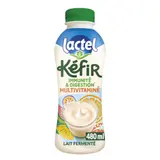 Lactel Kéfir Multivitaminé Lait fermente bouteille 480ml