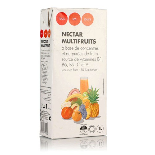Tous Les Jours Nectar Multifruits 1L