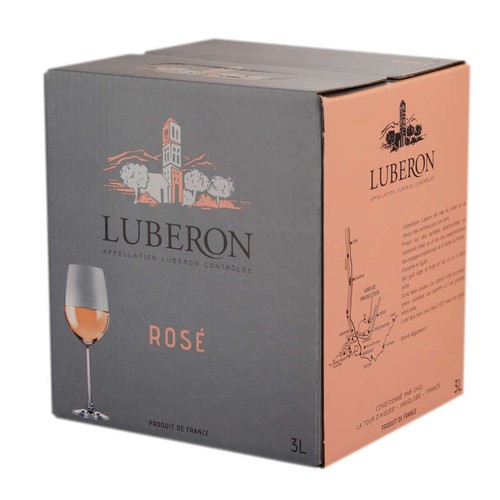 Prieuré AOP Luberon Rosé 3L
