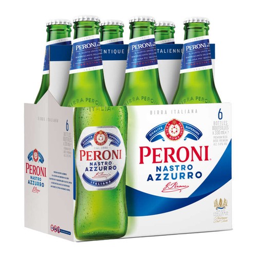 Peroni Bière Blonde Italienne 5°1 6x33cl