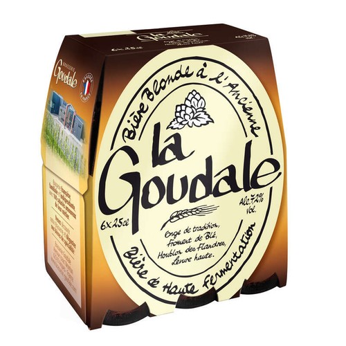 La Goudale Bière Blonde Pack 6X25Cl