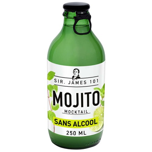 Sir James mojito mocktail sans alcool 250ml
