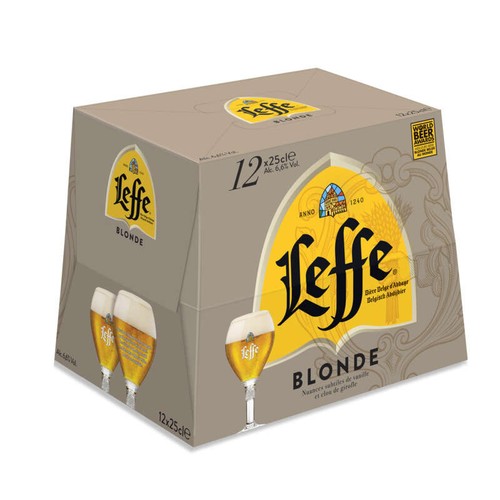 Leffe Bière blonde 12x25cl