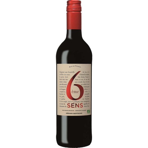 Gérard Bertrand 6ème sens Bio rouge 75cl