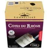 Club des Sommeliers Côte du Rhône Rouge 3L
