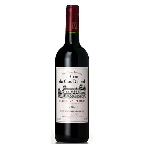Château du Clos Delord Bordeaux supérieur rouge 75cl