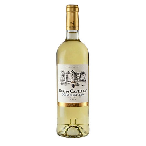 Duc De Castellac Côtes De Bergerac Aop, Blanc Moelleux 75cl