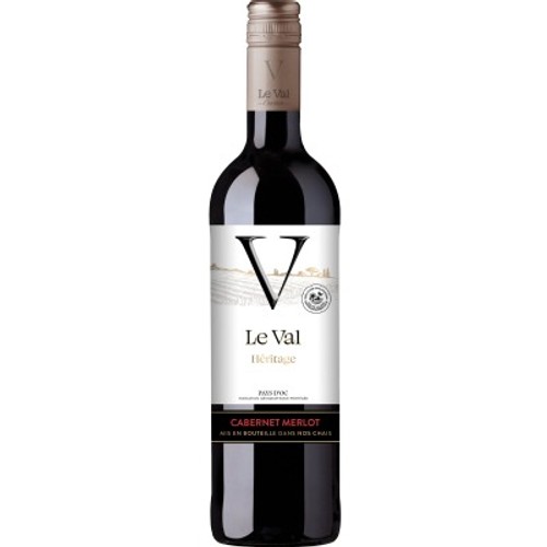 Le Val Igp Oc Cabernet Merlot 75cl