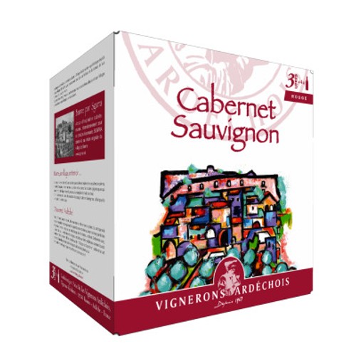 Vignerons Ardéchois Igp Ardèche, Rouge 3L