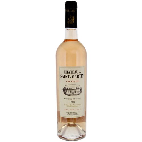 "Réserve des Gentes Dames" Château de Saint Martin Provence & Corse Côtes-de-Provence A.O.P. Rosé 75CL