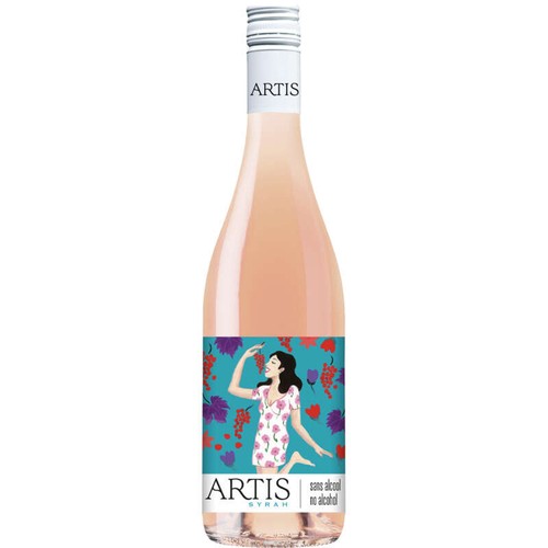 Artis Syrah Rosé sans alcool 75cl