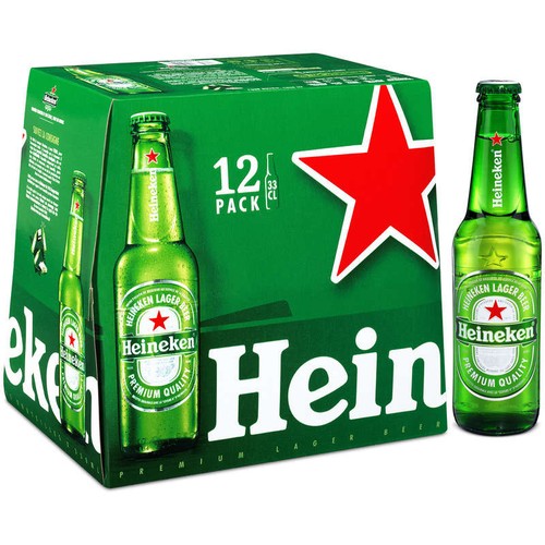 Heineken Bière blonde 5° 12x33cl