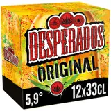 Desperados Original Bière aromatisée à un spiritueux à base d'agave 12x33cl