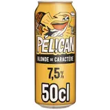 Pélican Bière blonde de caractère non-filtrée 7.5° 50cl