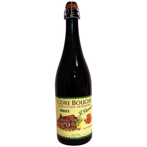 Verrier Cidre Bouché Brut, Artisanal, 5%Vol 75cl