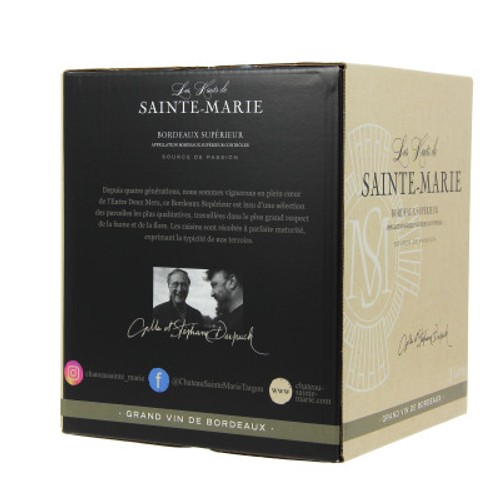 Les Hautes De Sainte Marie Fontaine De Vin Rouge 3L