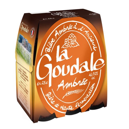 La Goudale Bièe Ambrée à l'Ancienne 7% vol 6x25cl